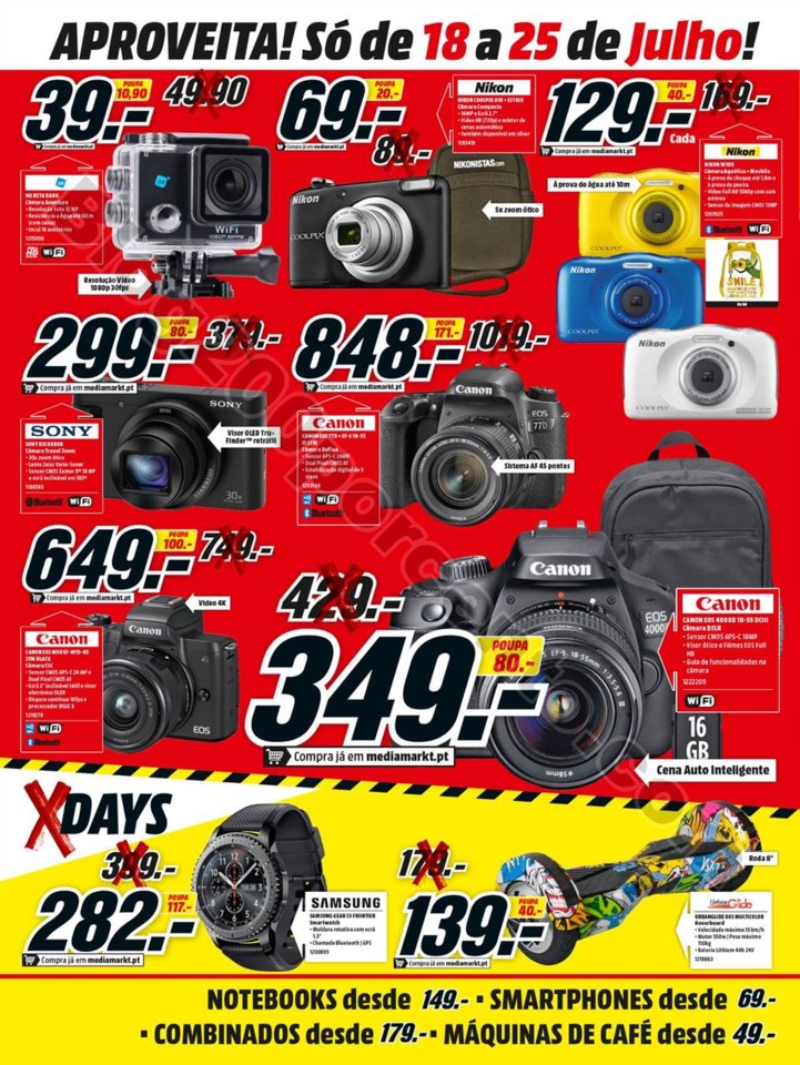 x-days MEDIA MARKT Promoções de 18 a 25 julho p2