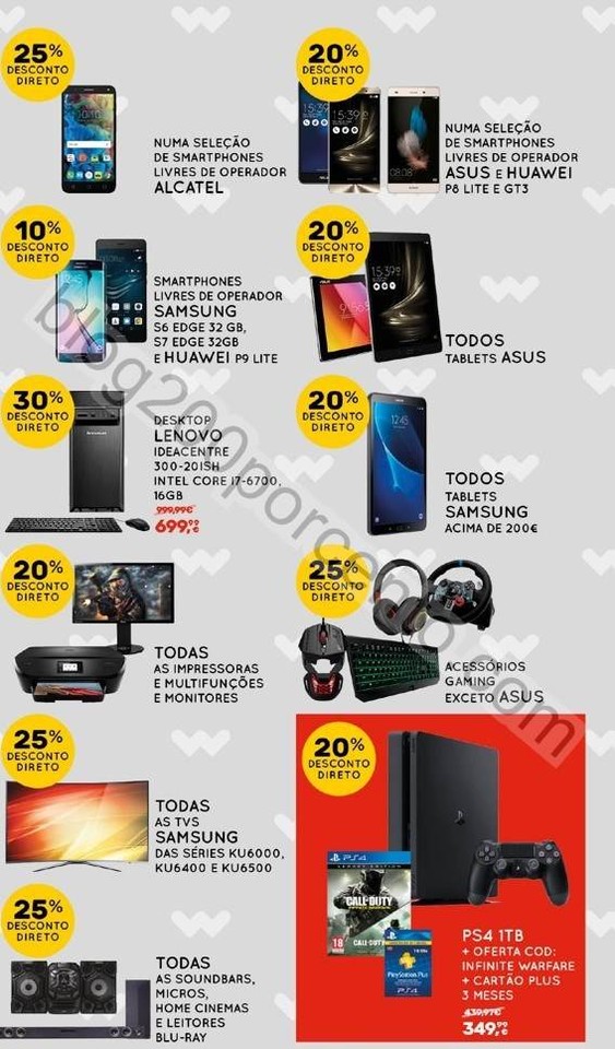 Antevisão Folheto WORTEN Mega Descontão promoç