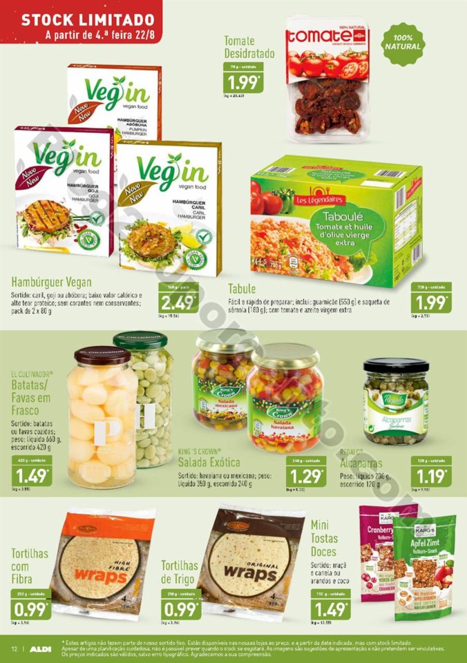 Antevisão Folheto ALDI Promoções a partir de 22
