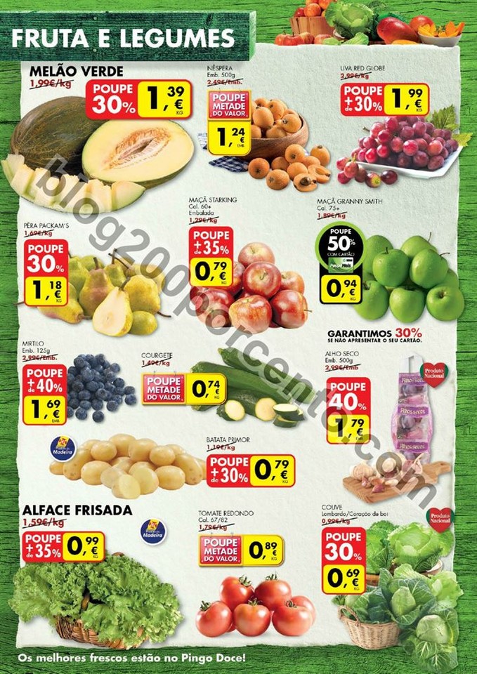 Antevisão Folheto PINGO DOCE Madeira de 10 a 16 m