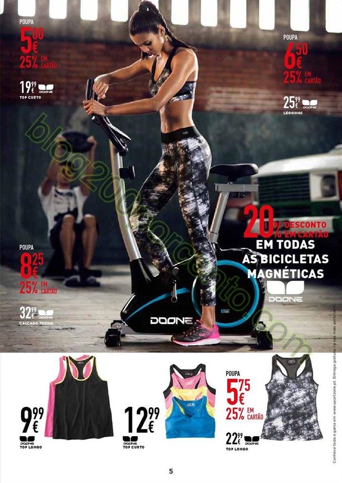 Novo Folheto SPORT ZONE promoções de 28 março a