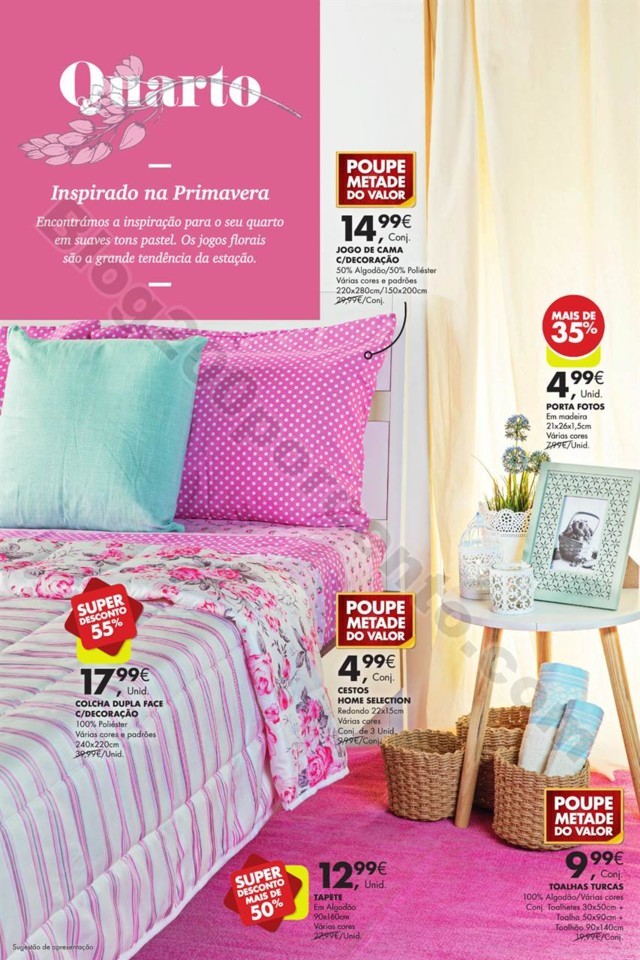Antevisão Folheto PINGO DOCE Bazar Primavera 19 a