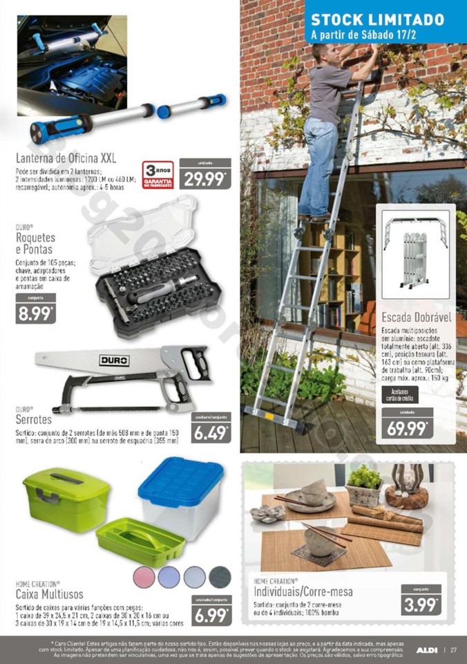 Antevisão Folheto ALDI Promoções a partir de 14