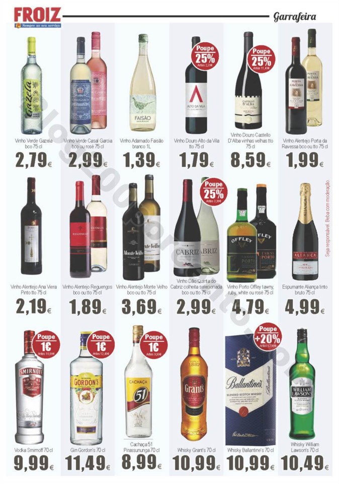 Antevisão Folheto Froiz promoções de 5 a 25 abr