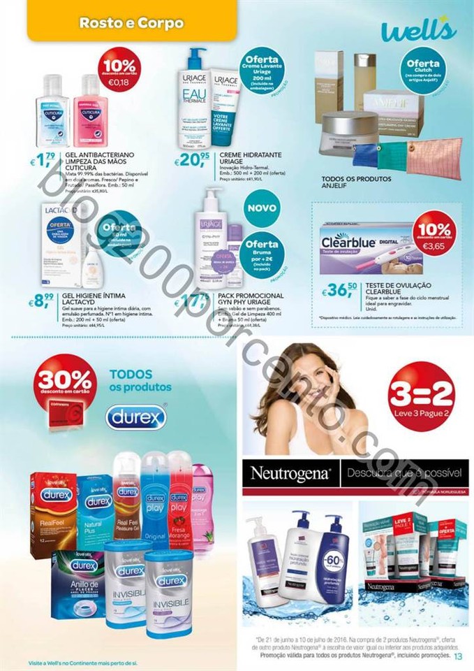 Novo Folheto WELLS Promoções verão de 21 junho 