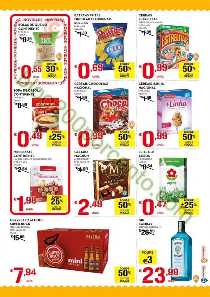 Antevisão Folheto CONTINENTE Fim de semana de 19 