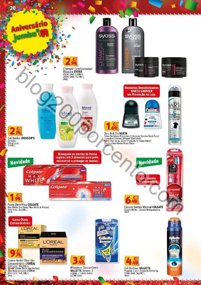 Antevisão Folheto JUMBO Aniversário promoções 