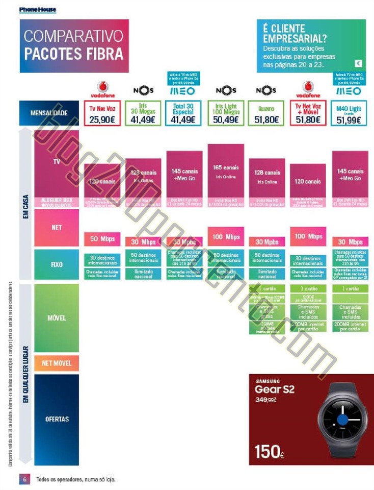 Novo Folheto PHONE HOUSE Natal promoções de 30 n