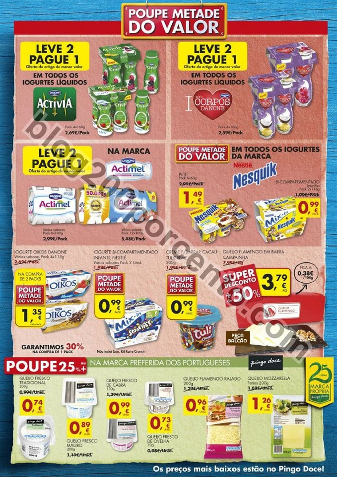 Novo Folheto PINGO DOCE Super promoções de 26 ab