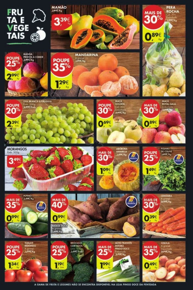 Antevisão Folheto PINGO DOCE Madeira Promoções 
