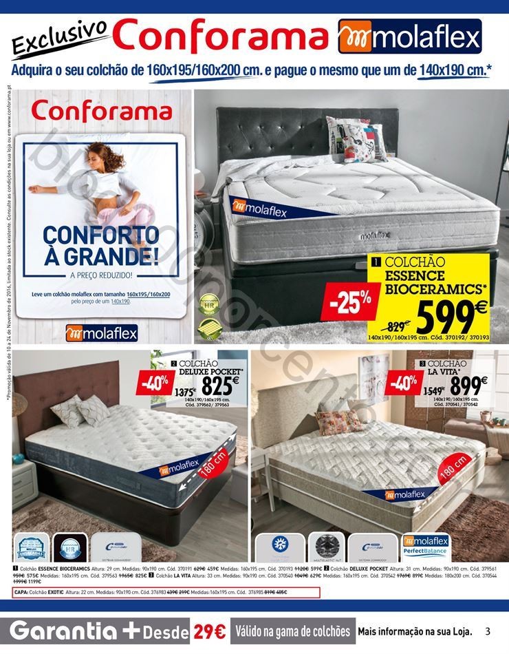 Novo Folheto CONFORAMA Promoções de 10 a 24 nove
