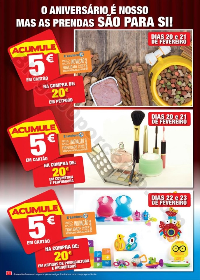 Antevisão Folheto E-LECLERC Promoções de 20 a 2