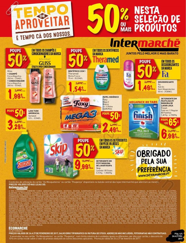 Antevisão Folheto INTERMARCHÉ Fim de semana prom