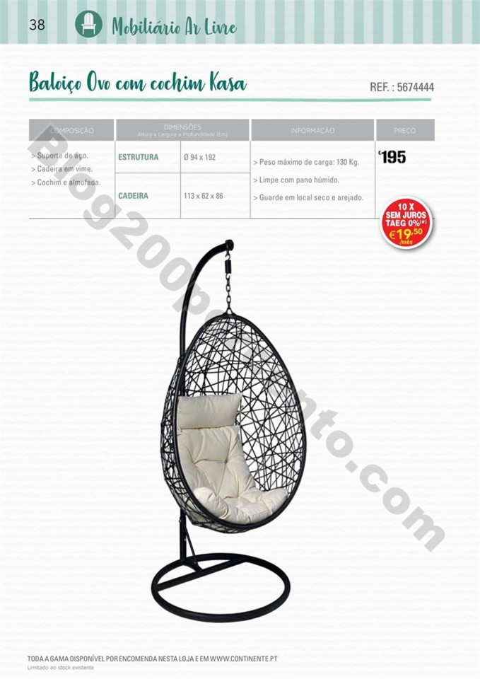 Antevisão Catálogo CONTINENTE Ar livre de 8 maio