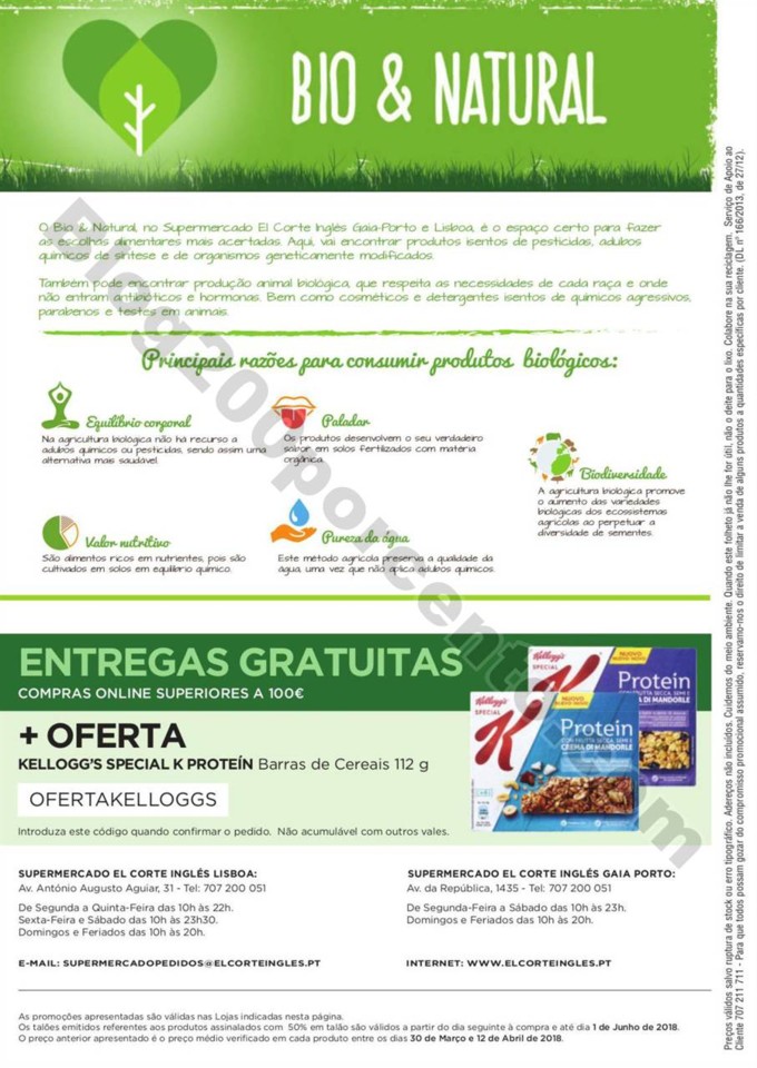 Antevisão Folheto EL CORTE INGLÉS Promoções de