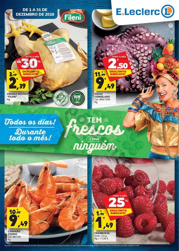 Antevisão Folheto E-LECLERC Frescos promoções d