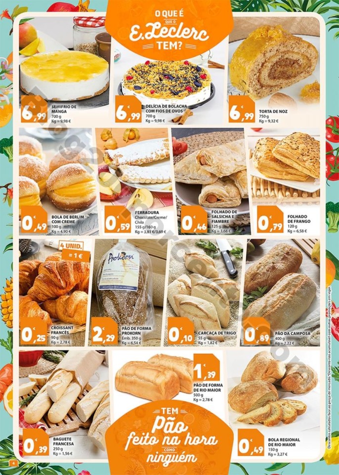 Antevisão Folheto E-LECLERC Promoções de 16 a 2