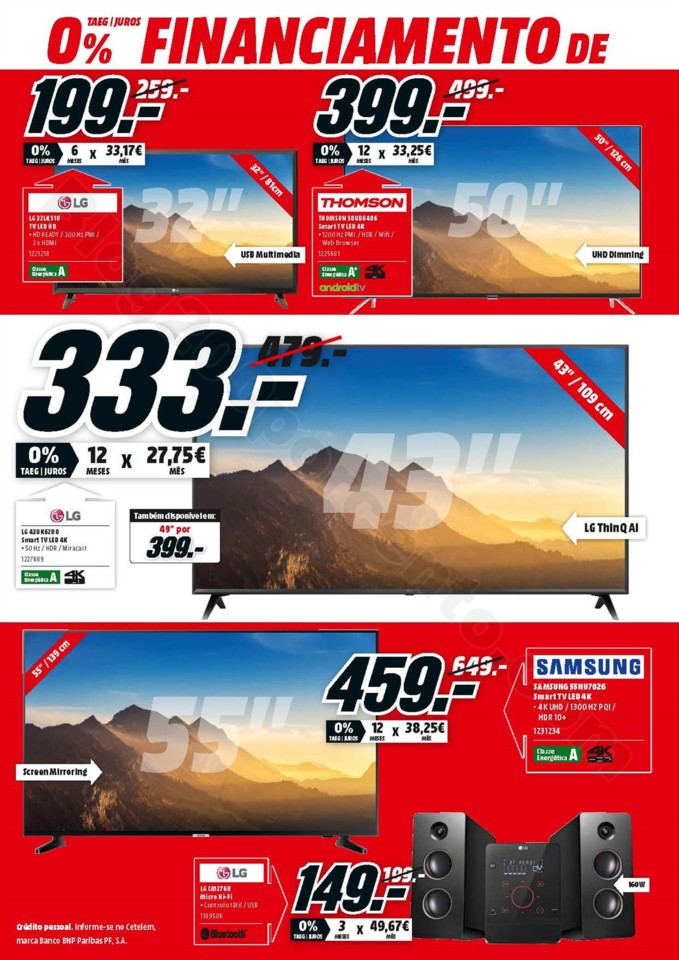 Antevisão Folheto MEDIA MARKT Promoções de 14 a