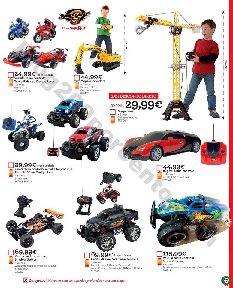 Antevisão Catálogo Natal TOYSRUS Promoções de 