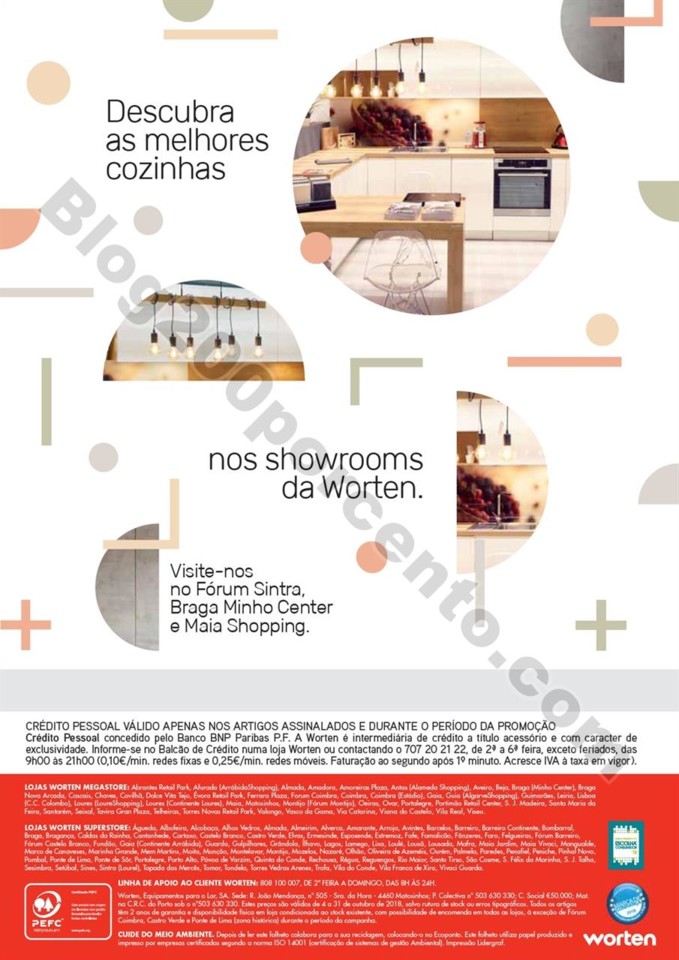 Antevisão Folheto WORTEN cozinhas promoções de 