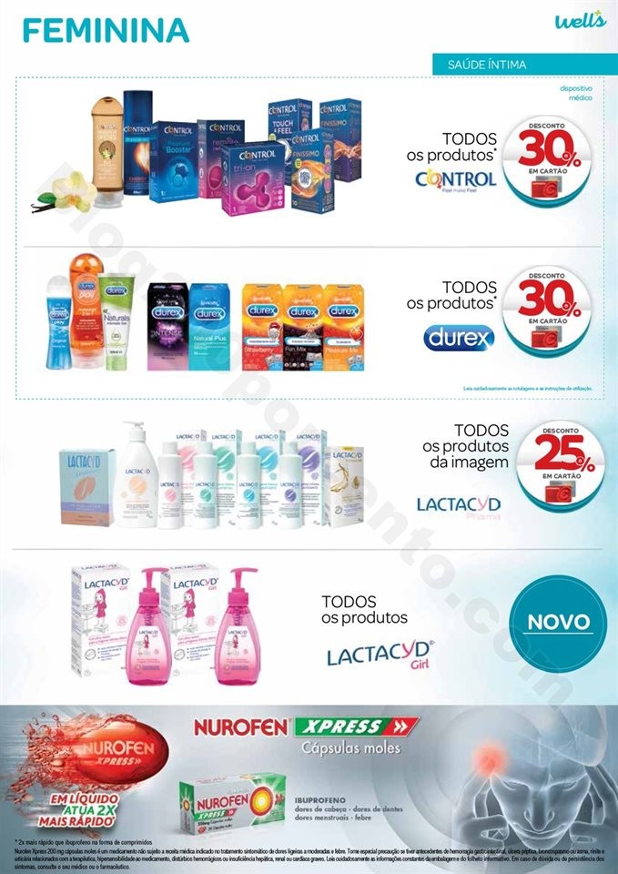 Antevisão Folheto WELLS Promoções de 26 feverei