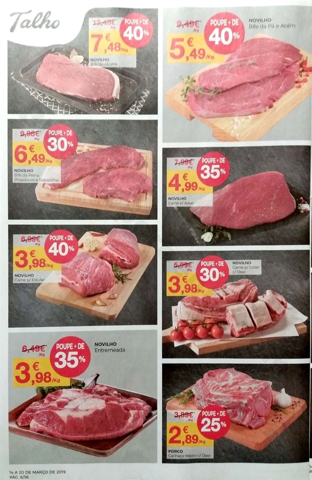 antevisão folheto intermarche promoções de 14 a