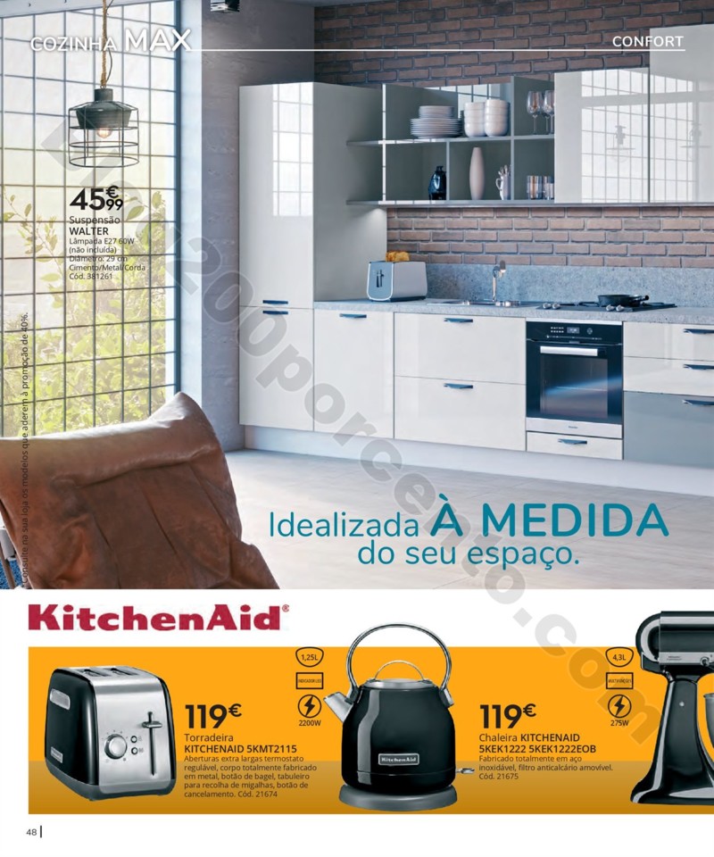 Antevisão Folheto CONFORAMA Cozinhas promoções 