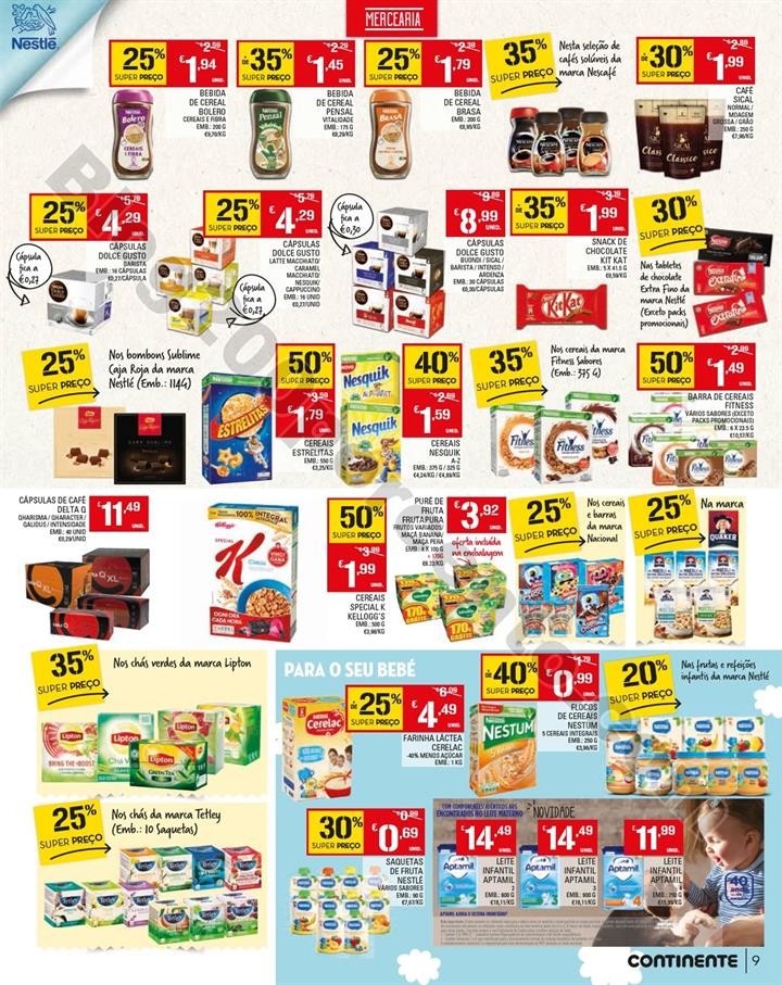 Antevisão Folheto CONTINENTE 8 a 14 outubro Madei