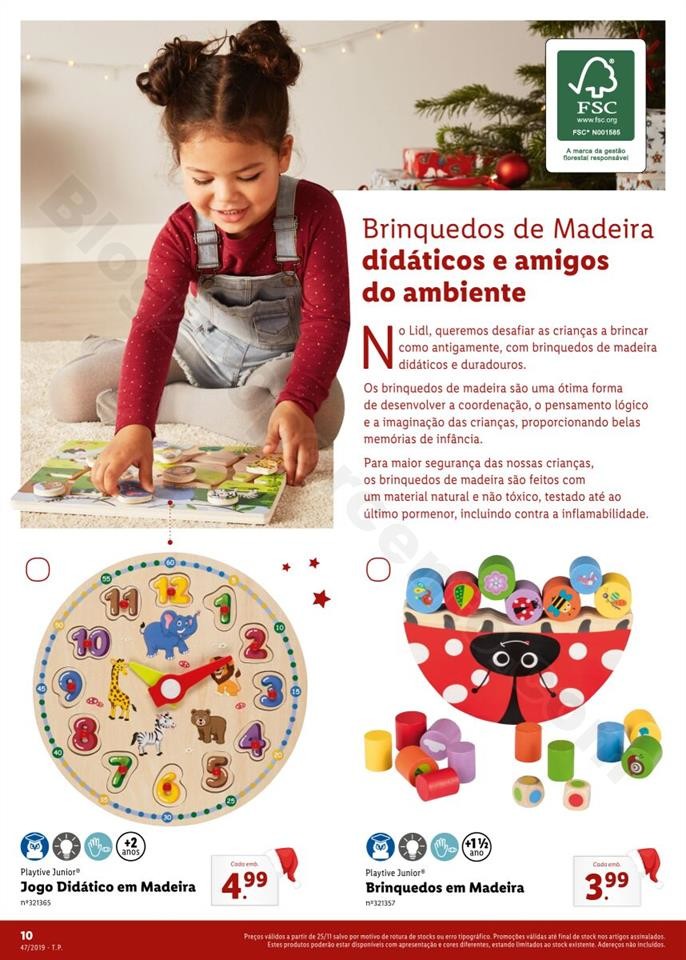 Antevisão Folheto LIDL Especial Brinquedos Natal 