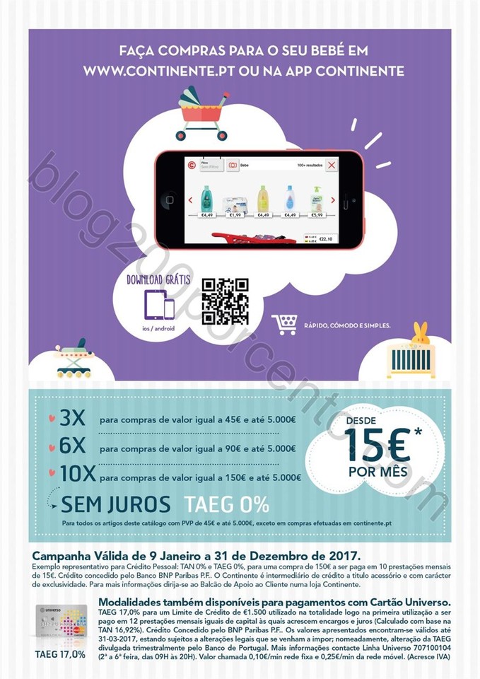 Catálogo técnico puericultura CONTINENTE Promoç