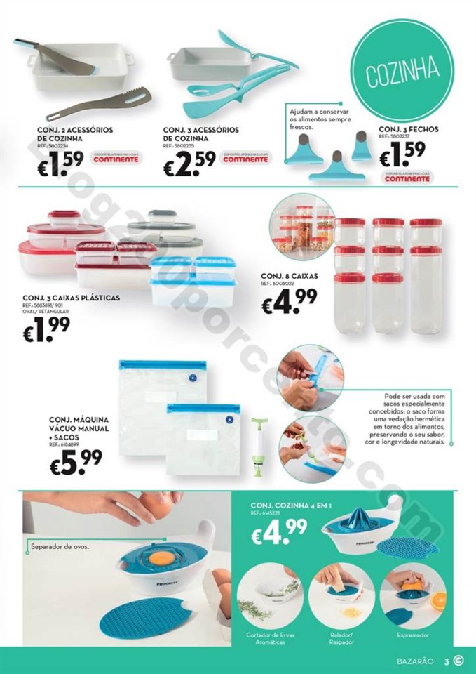 Antevisão Folheto CONTINENTE Bazarão promoções
