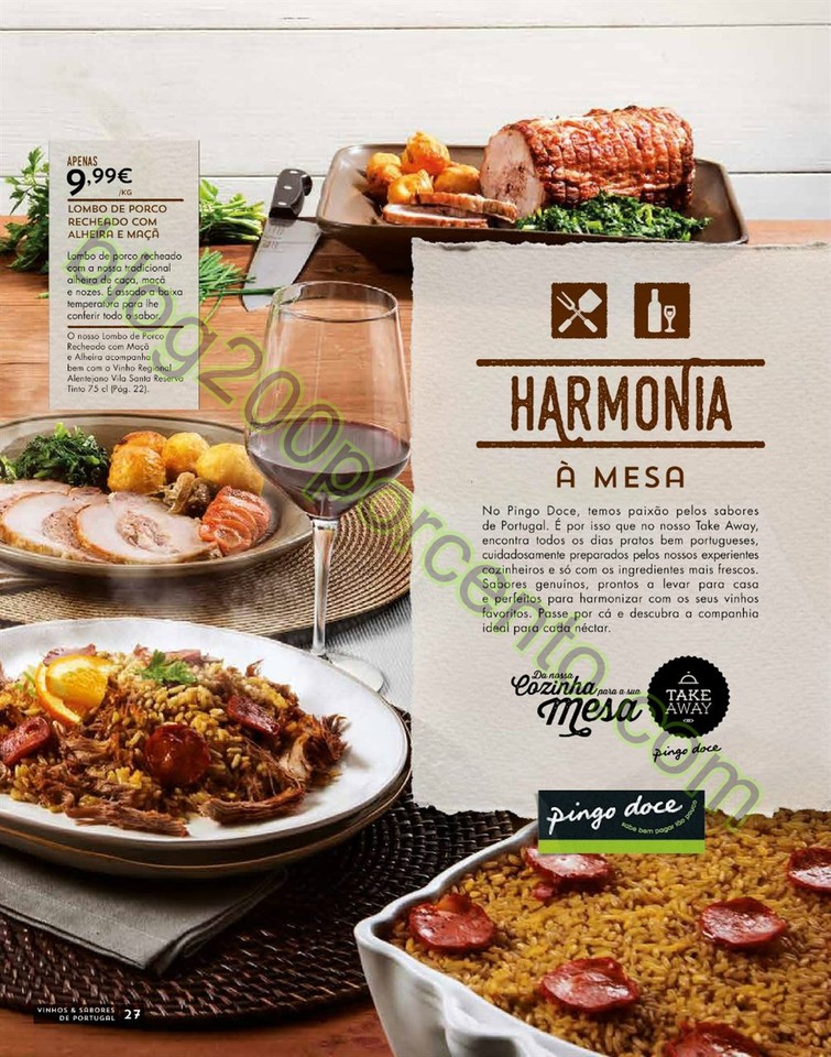 Antevisão Folheto PINGO DOCE Vinhos e Sabores de 