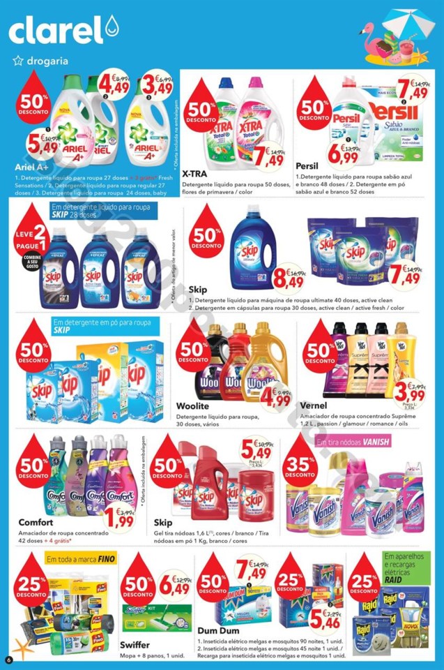 Antevisão Folheto CLAREL Promoções de 16 a 29 a