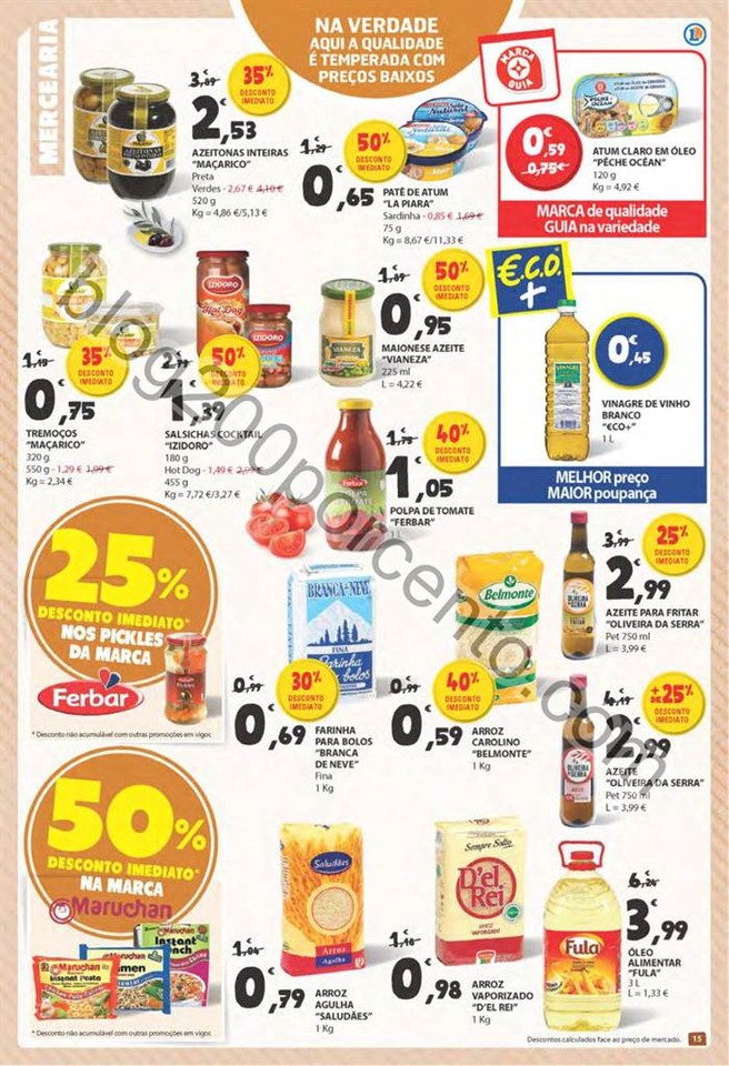 Antevisão Folheto E-LECLERC Promoções de 21 a 2
