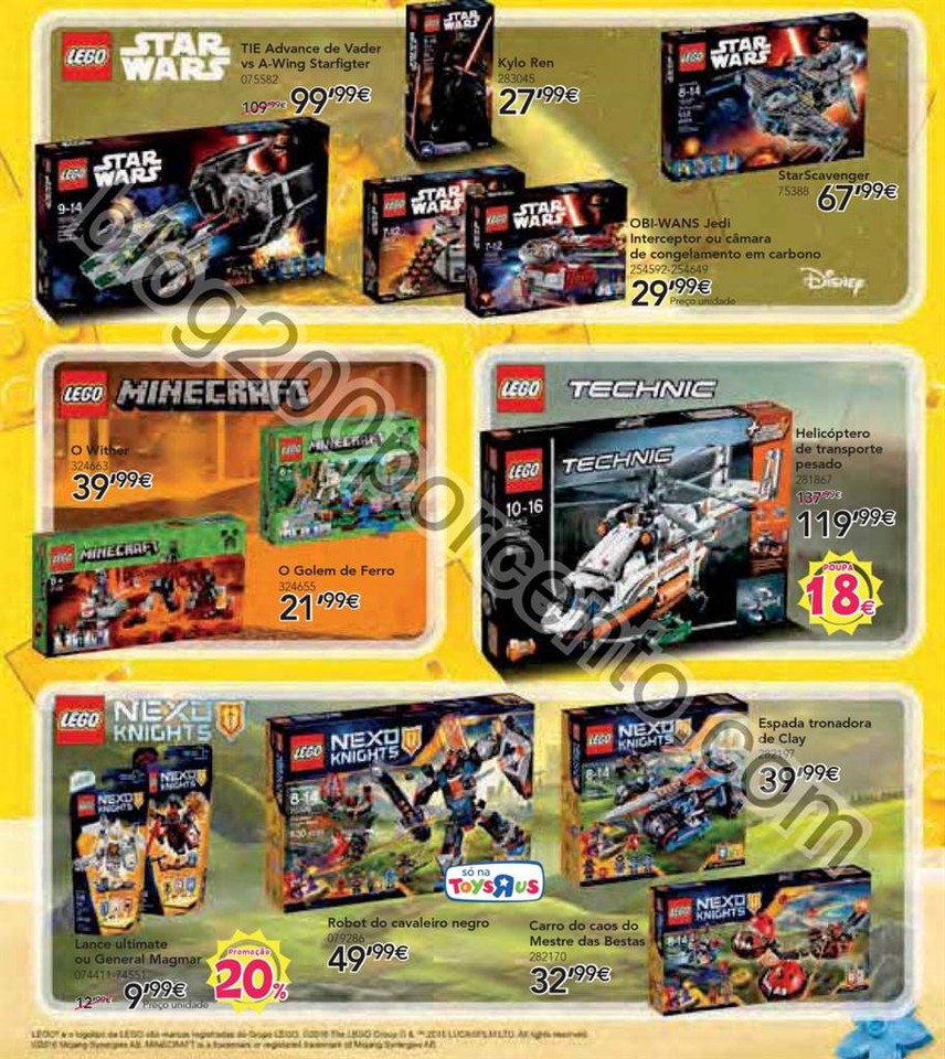 Novo Folheto TOYSRUS Promoções de 9 junho a 3 ju