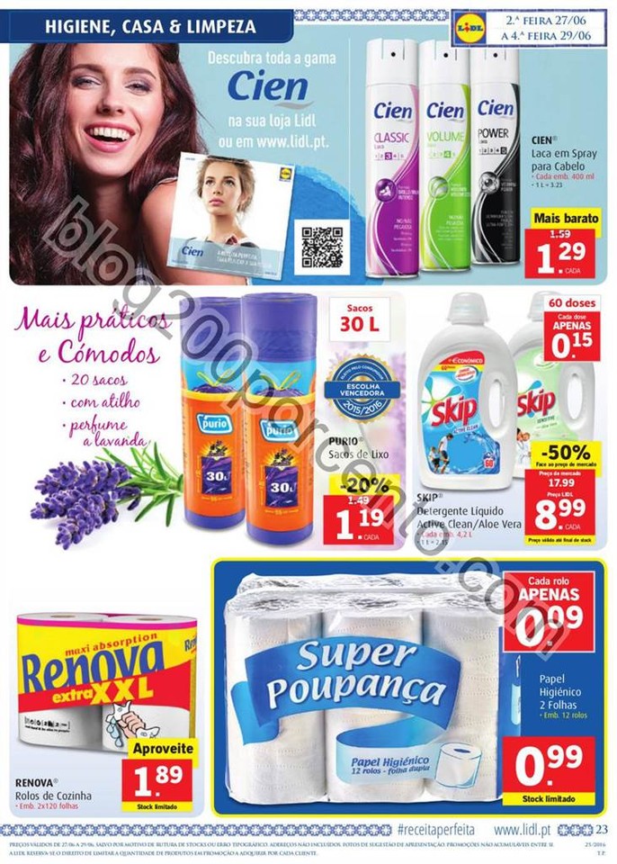Antevisão Folheto LIDL Promoções de 23 a 29 jun
