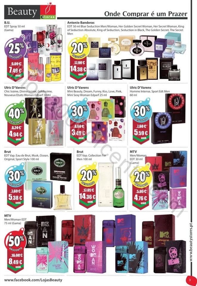 Antevisão Folheto BEAUTY STORES Natal promoções
