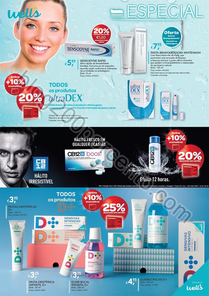Antevisão Folheto WELLS promoções outono de 20 