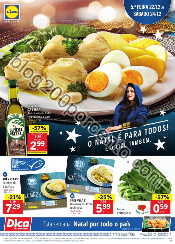 Antevisão Folheto LIDL Promoções de 22 a 28 dez