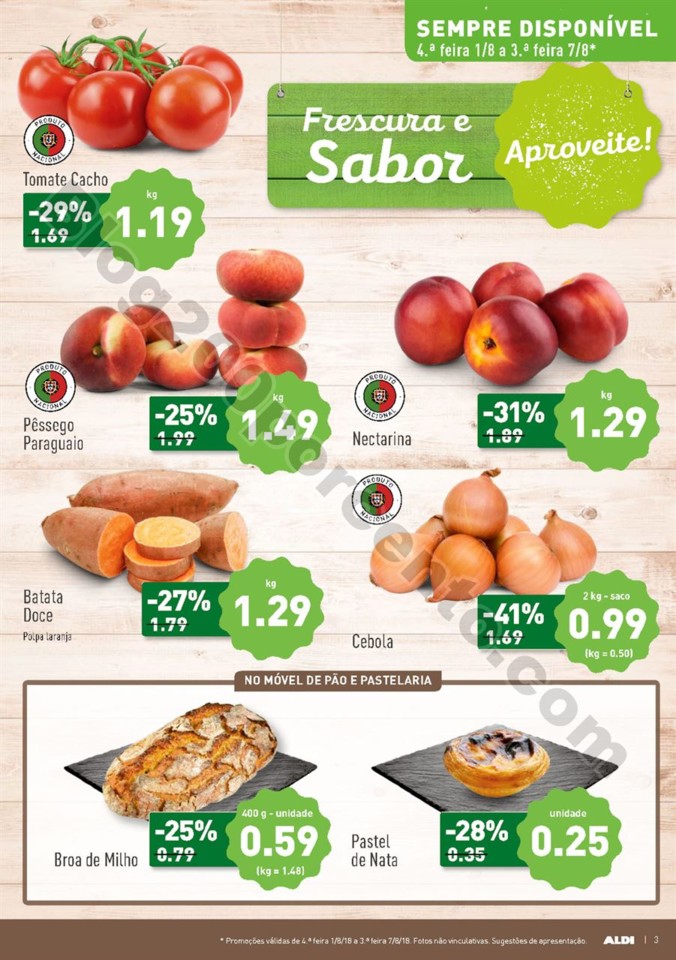 Antevisão Folheto ALDI Promoções a partir de 1 