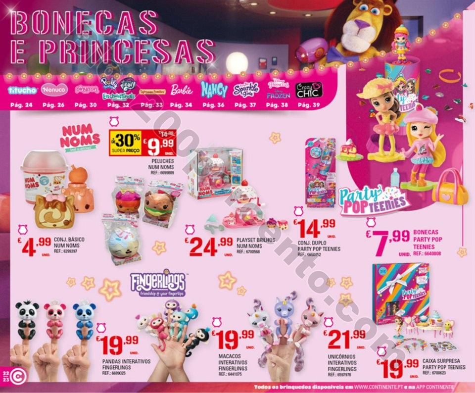 catálogo brinquedos continente 13 novembro a 9 de