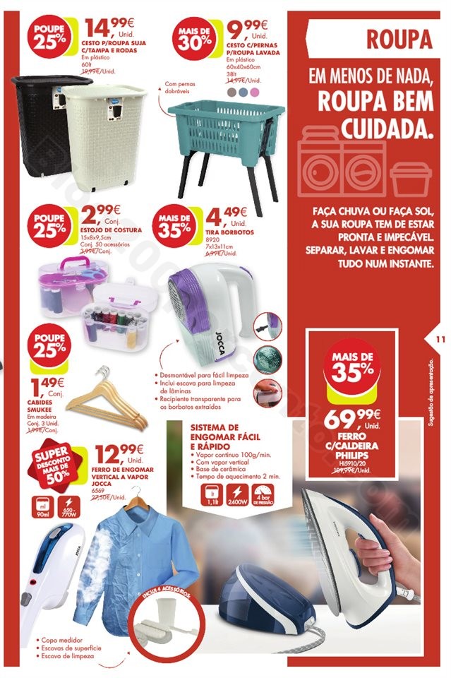 Antevisão Folheto PINGO DOCE Bazar Promoções de