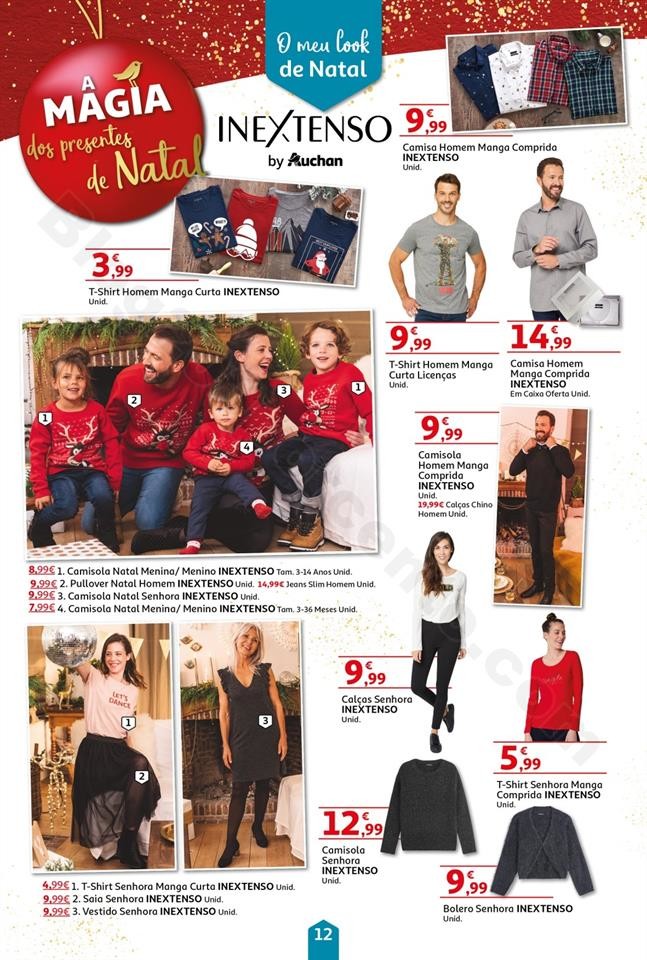 Antevisão Folheto AUCHAN Natal Promoções de 29 