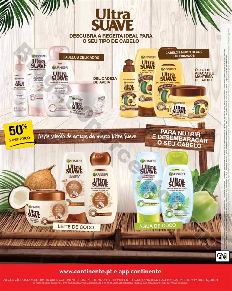Antevisão Folheto CONTINENTE Beleza Verão Promo