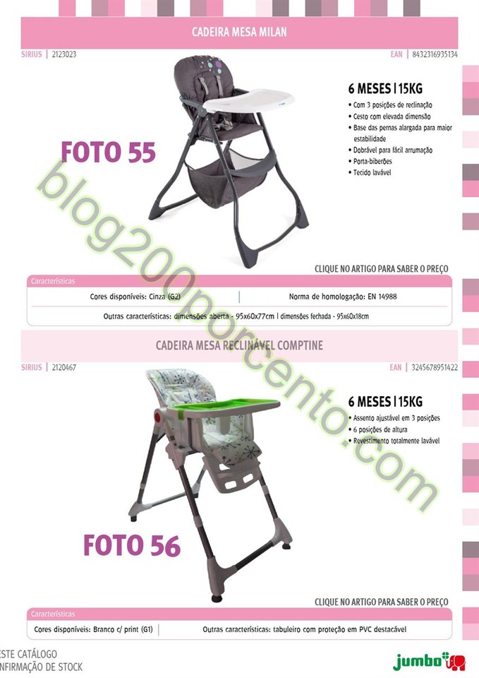 Novo Catálogo JUMBO Puericultura de 19 janeiro a 