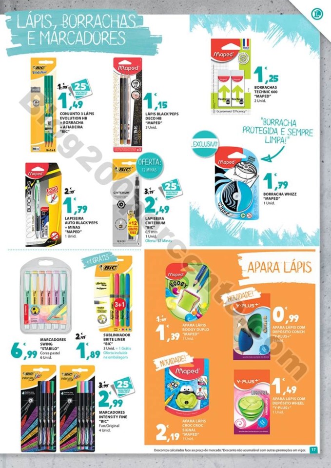 Antevisão Folheto E-LECLERC Regresso às aulas p