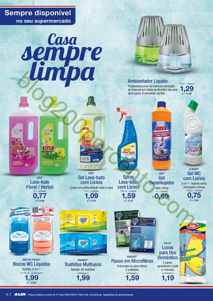 Antevisão Folheto ALDI Promoções a partir de 20