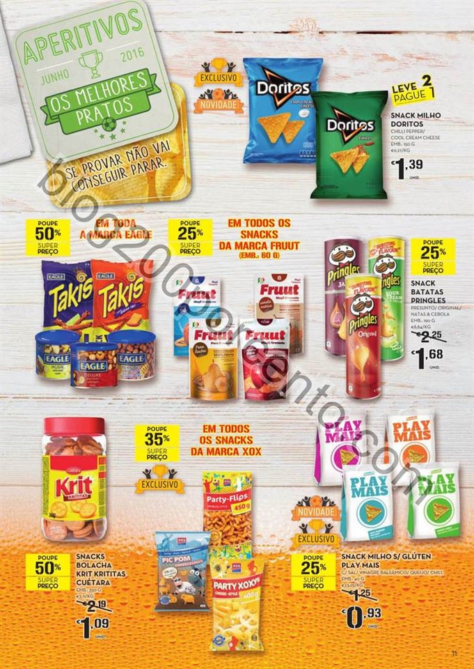 Antevisão Folheto CONTINENTE Cervejas promoções