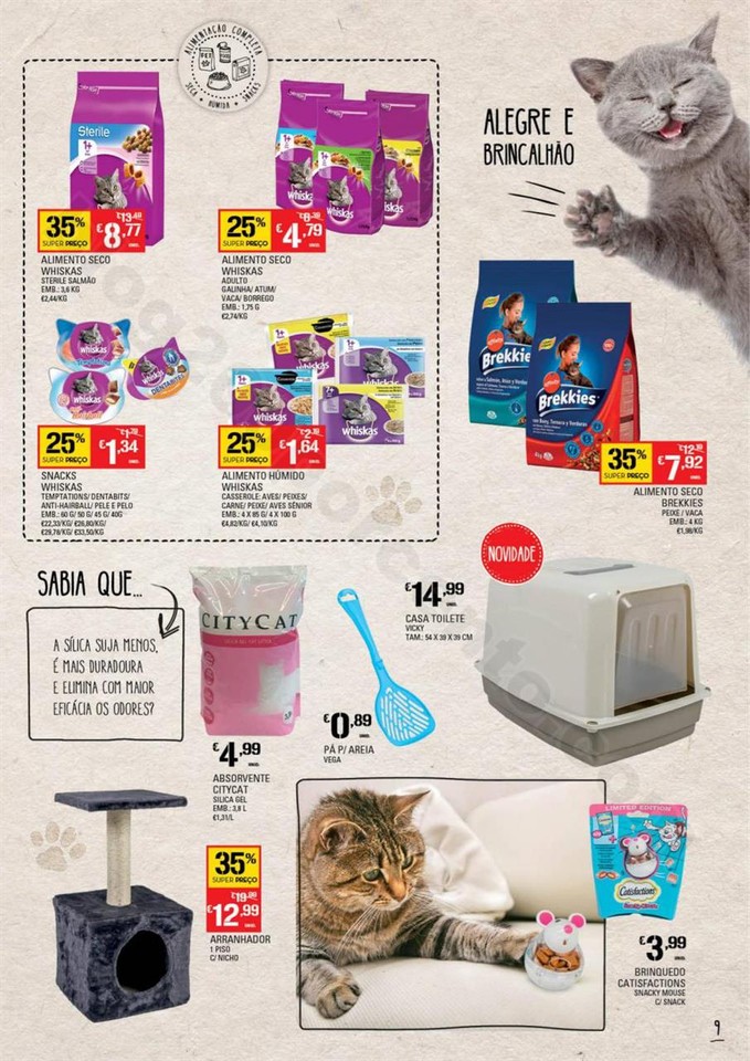 Antevisão Folheto CONTINENTE Feira animal de 26 s