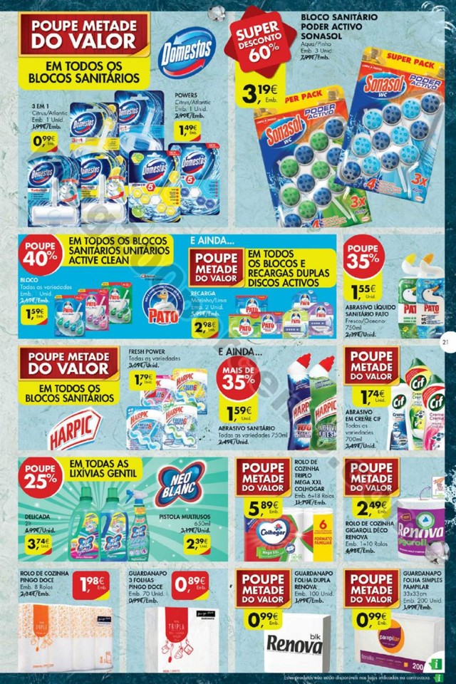 Antevisão Folheto PINGO DOCE Especial higiene e l